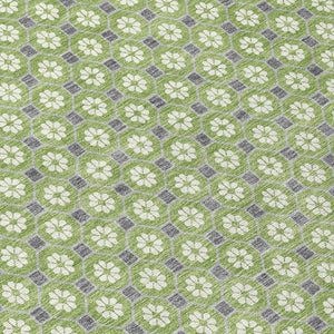 HomeRoots 5' Floral Washable Indoor Outdoor Area Rug - Durable, Stylish, and Easy-Care for Any Space 5' X 8' 610649