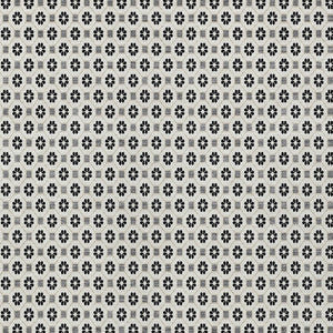 HomeRoots 5' Elegant Ivory and Black Floral Washable Area Rug for Indoor and Outdoor Spaces, Durable Design 9' X 12' 610658
