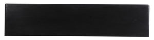 HomeRoots 75" Black Distressed Solid Wood Sideboard – Stylish Storage Cabinet for Any Room, Buffet & More! 610699