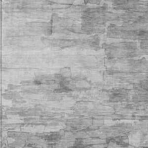 HomeRoots 5' Gray and Silver Striped Indoor Outdoor Area Rug - Stylish, Durable, Washable for High-Traffic Spaces 5' X 8' 610890