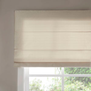 English Elm 1Pc Cordless Roman Blind - 34X64" Elegant Galen Matte Fabric For Light Control & Privacy B035P341198