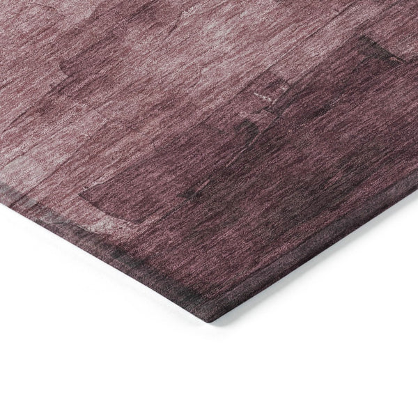 HomeRoots 5' Stylish Mauve and Pink Striped Area Rug – Durable, Washable Design for Indoor and Outdoor Spaces 5' X 8' 610902