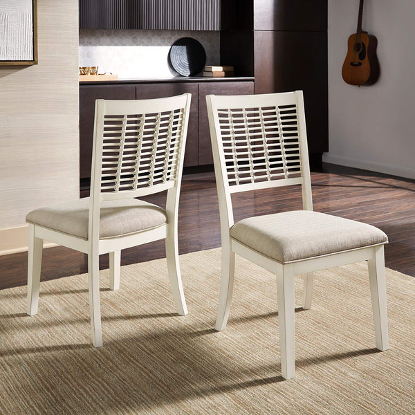 Orvieto Solid Rubberwood Dining Chair with Cushioned Seat for Classic Rooms