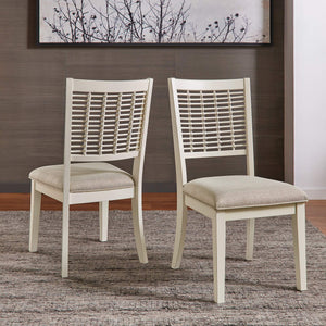 Orvieto Solid Rubberwood Dining Chair with Cushioned Seat for Classic Rooms