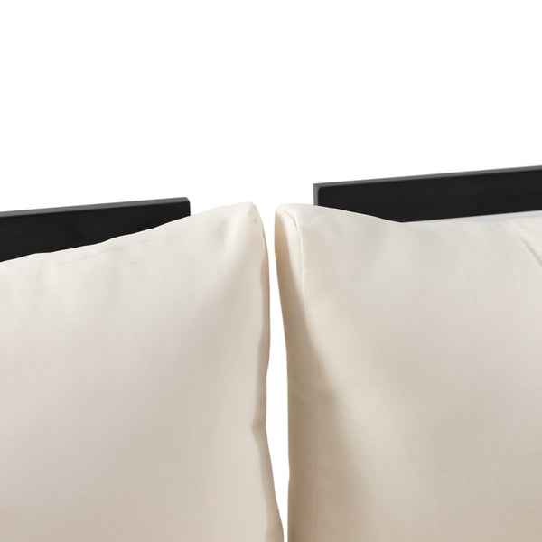 English Elm Christopher Knight Home® - Theo 2-Seater Sofa - Right Side, Modern Compact Design With Acacia Wood Accents & Water-Resistant Cushions 71399.00RCRM