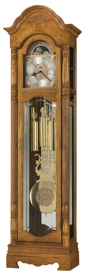 Hekman Furniture 611202 Browman Floor Clock - Timeless Elegance With Chiming Westminster, Golden Oak Finish & Durability Golden Oak Browman Grandfather Clock 611202
