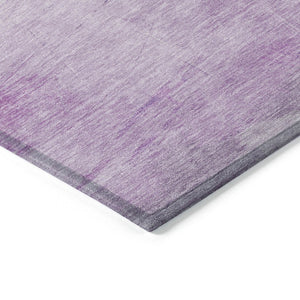 HomeRoots 5' Abstract Lilac Lavender Green Area Rug - Stylish Washable Design for Indoor & Outdoor Use 10' X 14' 611275