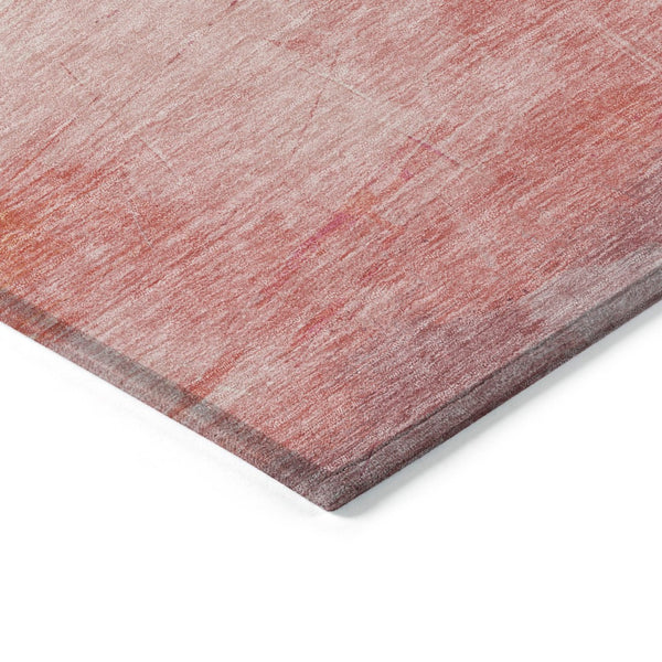 HomeRoots 5' Bold Pink, Gold & Teal Blue Abstract Area Rug – Stylish, Washable, Indoor/Outdoor Versatility! 8' X 10' 611279