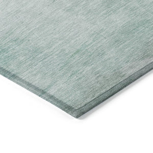HomeRoots 5' Abstract Blue and Mint Green Area Rug - Stylish, Washable, Durable for Indoor and Outdoor Use 9' X 12' 611286