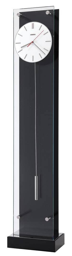 Hekman Furniture 611319 Echo Ii Modern Pendulum Clock With Adjustable Led Lighting And Stylish Tempered Glass Design Gloss Black Echo Iii Grandfather Clock 611320