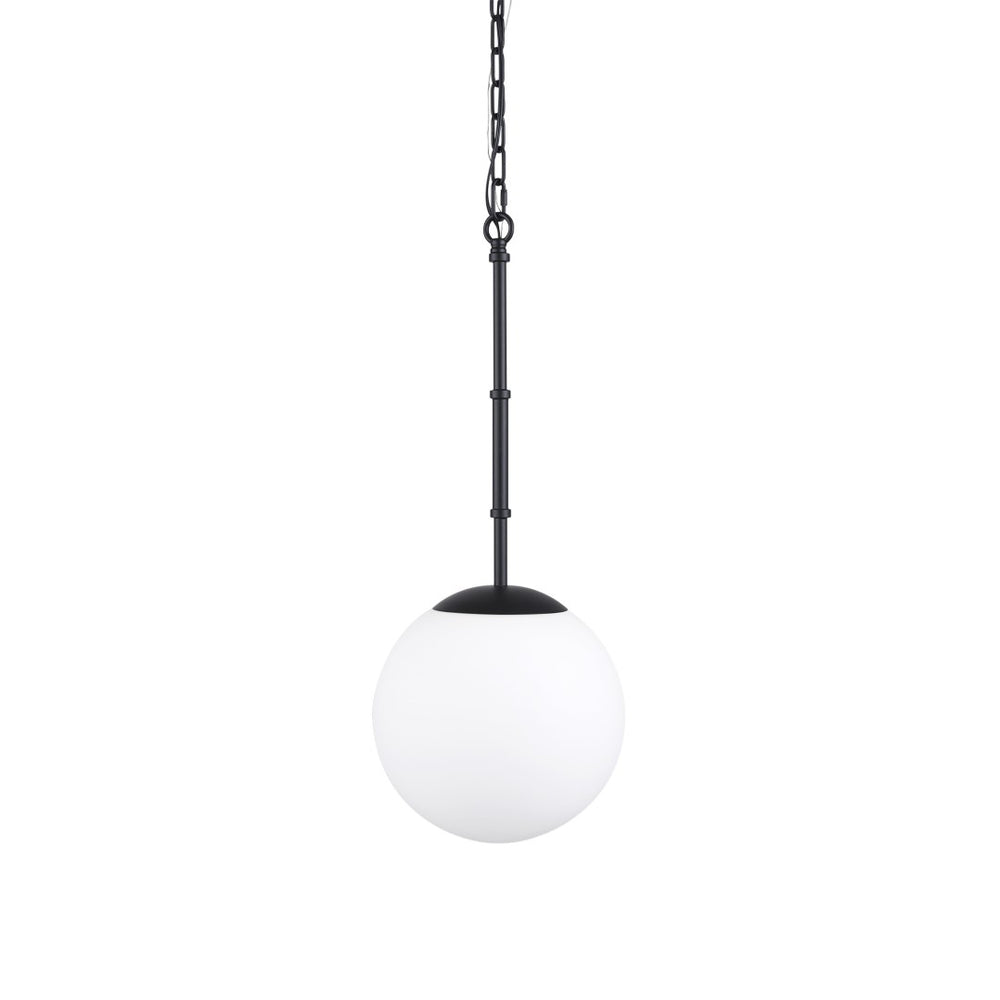 HomeRoots White Modern Dimmable Ceiling Light Fixture with Adjustable Height and Elegant White Shades for Any Room 611625