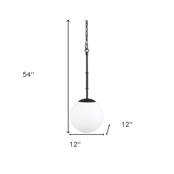 HomeRoots White Modern Dimmable Ceiling Light Fixture with Adjustable Height and Elegant White Shades for Any Room 611625