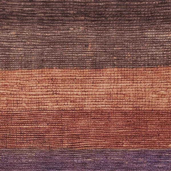 HomeRoots 5' Stylish Striped Washable Area Rug for Indoor and Outdoor Spaces - Durable, Easy Care, Versatile Design Paprika 8' x 10' 611637