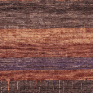 HomeRoots 5' Stylish Striped Washable Area Rug for Indoor and Outdoor Spaces - Durable, Easy Care, Versatile Design Paprika 10' x 14' 611639