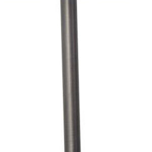 25 Inch Gray Drum Shade Bedside Table Lamp for Modern Bedroom Nightstand Decor