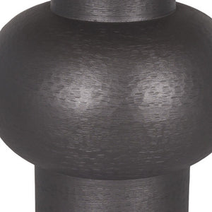 26 Inch Black Table Lamp with Empire Shade Elegant Bedside Lighting for Any Room