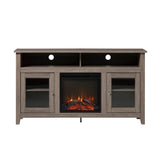 Walker Edison Farmhouse Fireplace TV Stand for 65