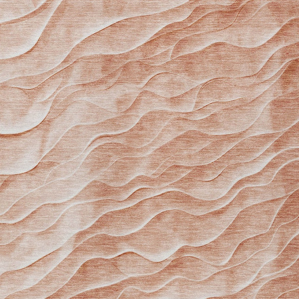 HomeRoots 5' X 8' Coral and Peach Abstract Area Rug - Stylish, Washable, Durable for Indoor & Outdoor Use! 611983