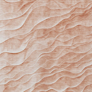 HomeRoots 8' X 10' Coral and Peach Abstract Area Rug - Washable, Durable, & Stylish for Indoor/Outdoor Spaces 611985