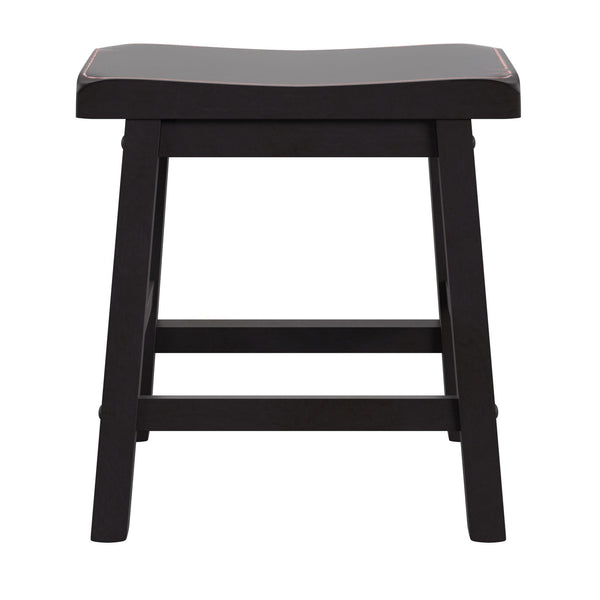 Cosimo Solid Rubberwood Dining Chair Set for Kitchen and Transitional Spaces