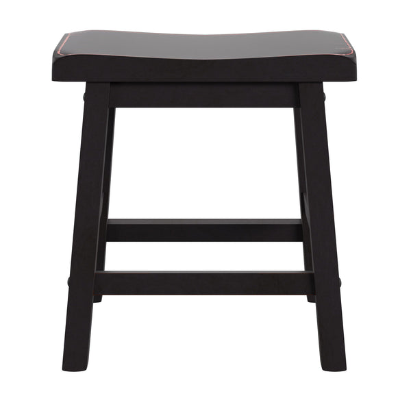 Cosimo Solid Rubberwood Dining Chair Set for Kitchen and Transitional Spaces