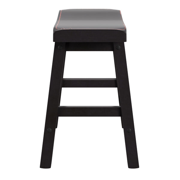Cosimo Solid Rubberwood Dining Chair Set for Kitchen and Transitional Spaces