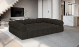 Ames Brown Boucle Fabric Modular Sectional 611Brown-Sec6C Meridian Furniture