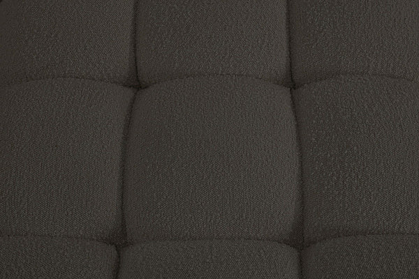 Ames Brown Boucle Fabric Modular Sectional 611Brown-Sec7A Meridian Furniture