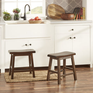 Cosimo Solid Rubberwood Dining Chair Set for Kitchen and Transitional Spaces