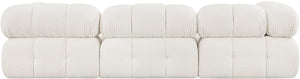 Ames Cream Boucle Fabric Modular Sectional 611Cream-Sec4B Meridian Furniture