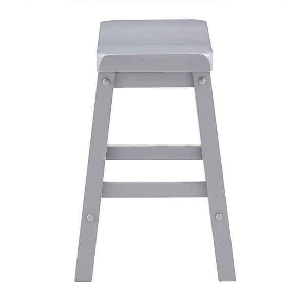 Cosimo Solid Rubberwood Dining Chair Set for Kitchen and Transitional Spaces