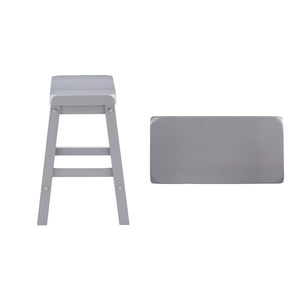 Cosimo Solid Rubberwood Dining Chair Set for Kitchen and Transitional Spaces