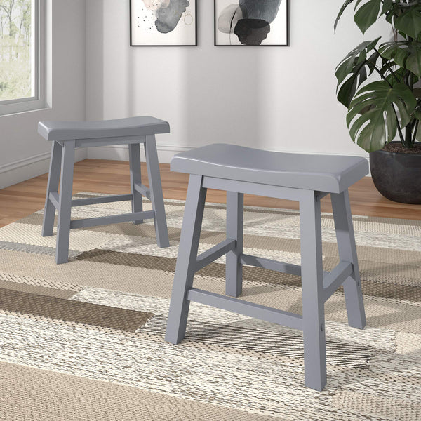 Cosimo Solid Rubberwood Dining Chair Set for Kitchen and Transitional Spaces