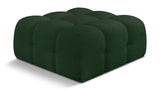 Ames Green Boucle Fabric Ottoman 611Green-Ott Meridian Furniture