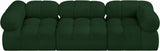 Ames Green Boucle Fabric Modular Sofa 611Green-S102A Meridian Furniture