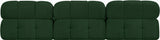 Ames Green Boucle Fabric Modular Sofa 611Green-S102B Meridian Furniture