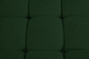 Ames Green Boucle Fabric Modular Sectional 611Green-Sec4B Meridian Furniture