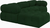 Ames Green Boucle Fabric Modular Sectional 611Green-Sec4B Meridian Furniture