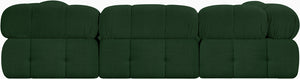Ames Green Boucle Fabric Modular Sectional 611Green-Sec6C Meridian Furniture