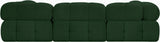 Ames Green Boucle Fabric Modular Sectional 611Green-Sec6C Meridian Furniture