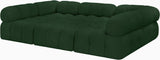 Ames Green Boucle Fabric Modular Sectional 611Green-Sec6C Meridian Furniture