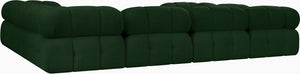 Ames Green Boucle Fabric Modular Sectional 611Green-Sec8A Meridian Furniture