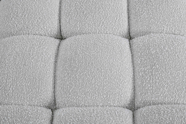 Ames Grey Boucle Fabric Modular Sectional 611Grey-Sec6A Meridian Furniture