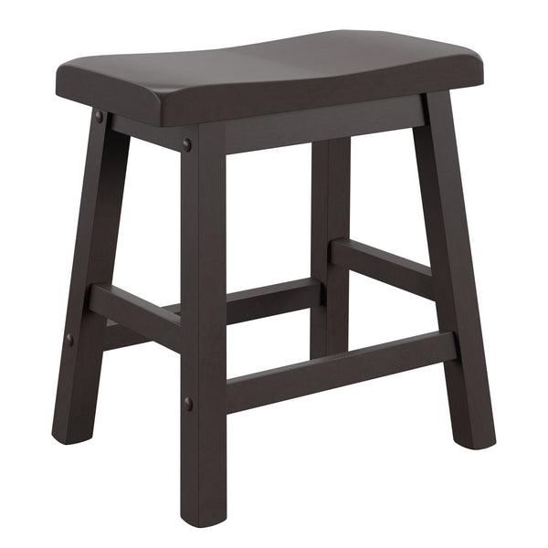 Cosimo Solid Rubberwood Dining Chair Set for Kitchen and Transitional Spaces