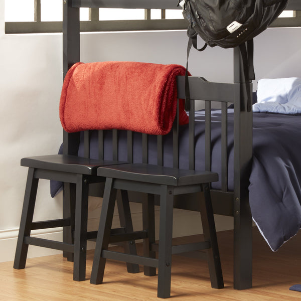 Cosimo Solid Rubberwood Dining Chair Set for Kitchen and Transitional Spaces