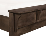 English Elm Wallace & Bay - Wallace & Bay  Verna Brown Queen Sleigh Bed