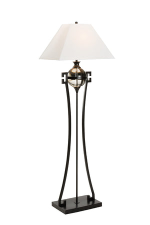 Crystal Keeper Floor Lamp Black 61206-WILDWOOD Wildwood