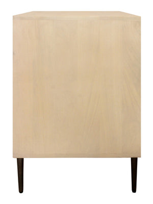 HomeRoots 28" Rustic Solid Wood Nightstand with Two Drawers, Hand-Carved Details, Vintage Charm & Versatile Use 612088