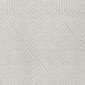 Homeroots 3' X 5' Stylish Geometric Washable Area Rug For Indoor And Outdoor Spaces - Durable & Versatile Design Ivory Polyester 612141