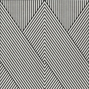 Homeroots 3' X 5' Stylish Geometric Washable Area Rug For Indoor And Outdoor Spaces - Durable & Versatile Design White Polyester 612163